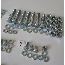 CONNECTING MATERIAL SET FULL MOTORCYCLE WITHOUT ENGINE  - JAWA 250/353 - ZINC